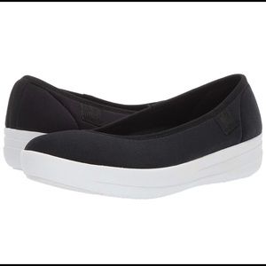 FitFlop Women's Rachel Mesh Ballet Flat- Size 8